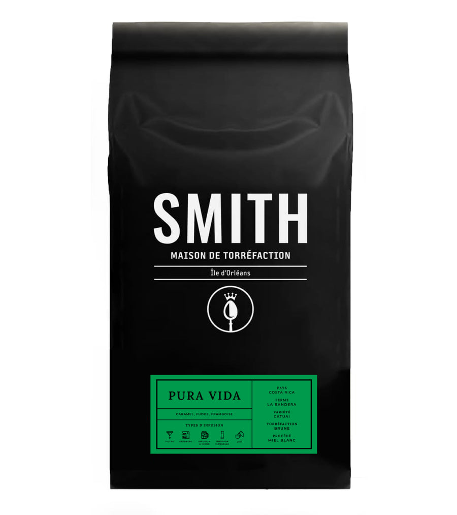 Pura Vida 1kg et 2,5kg - Smith Café