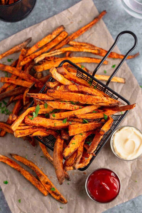 Frites de patates douces