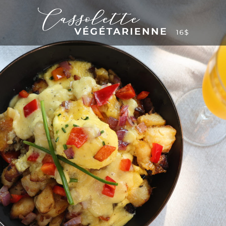 Cassolette végétarienne - Brunch Smith Charlesbourg