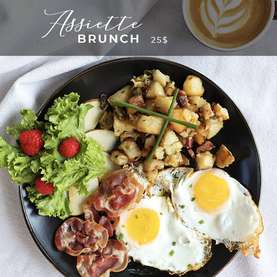 Assiette brunch - Brunch Smith Charlesbourg