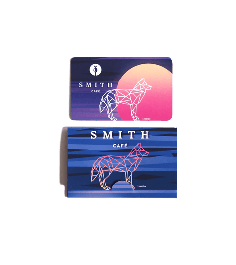 Carte-cadeau Smith Café - Modèle Loup