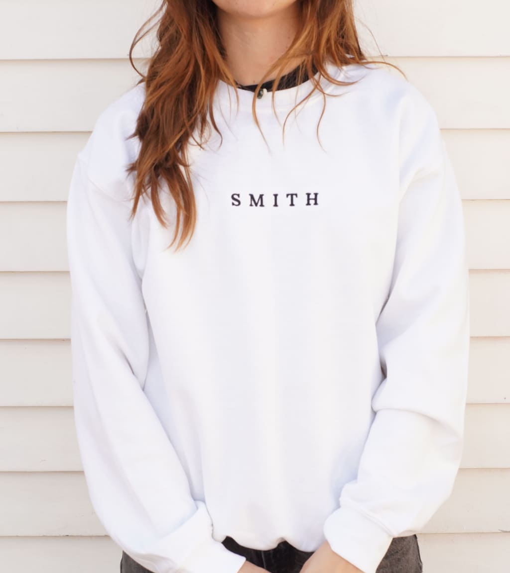 Crewneck smith sale