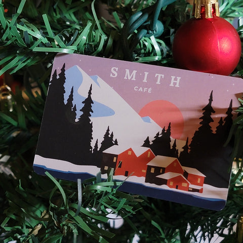 Carte-cadeau Smith Café - Modèle hivernal