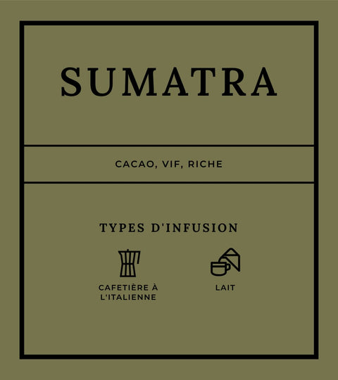 Types d'infusion - Sumatra