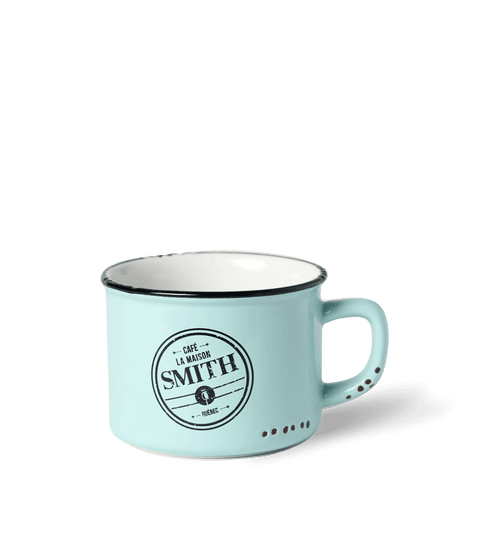 Tasse émaillée Smith - turquoise