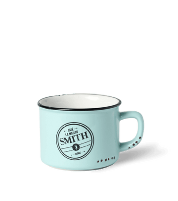 Tasse émaillée Smith - turquoise