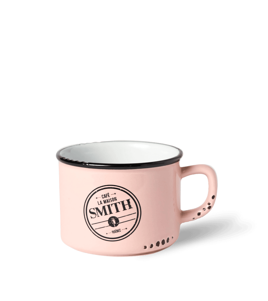 Tasse émaillée Smith - rose