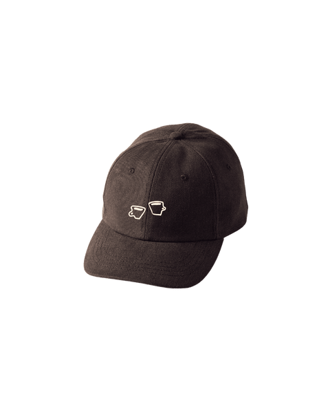 Casquette brune tasses smith café x créature
