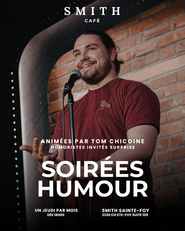 Billet d'entrée soirée d'humour | Ste-Foy