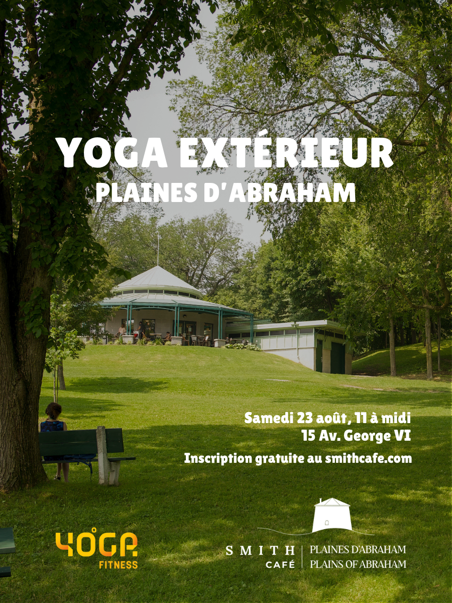 Yoga sur les plaines d'Abraham
