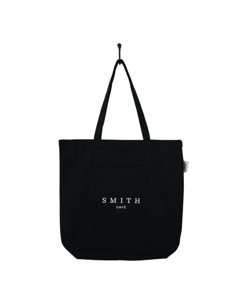 Sac fourre-tout noir réutilisable Smith Café