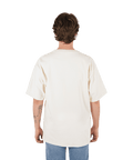 T-shirt beige table dos Smith Café x créature