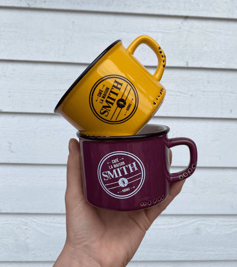 Tasses émaillées Smith